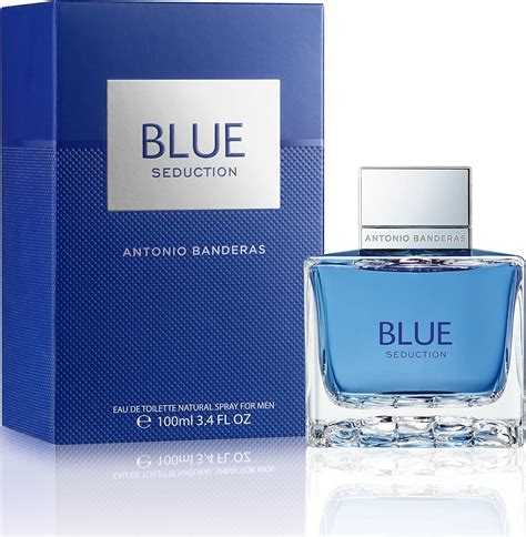 Blue Seduction Antonio Banderas for men .